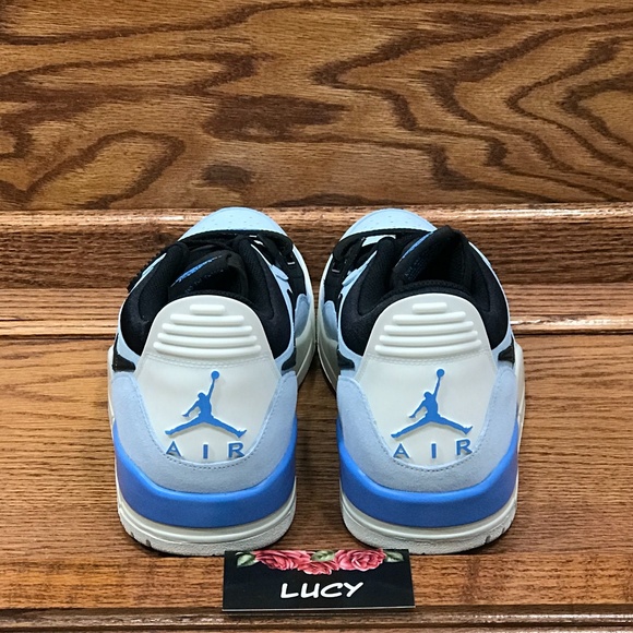 Air Jordan Legacy 312 Low Pale Blue Shoes - Picture 6 of 8
